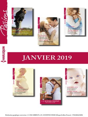 cover image of 12 romans Passions + 1 gratuit (n°767 à 772--Janvier 2019)